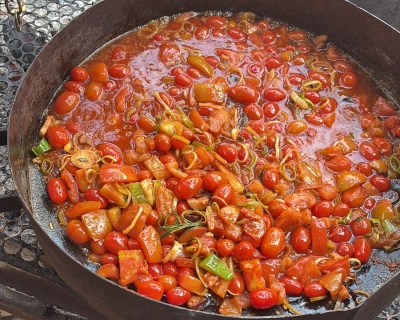 1° Queima do Alho da Paroquia São Roque