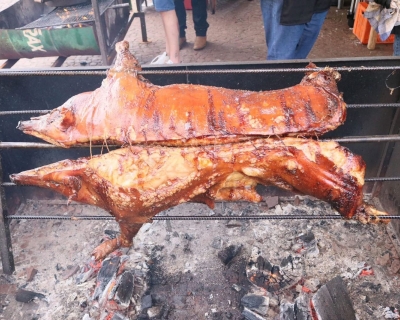 1° Queima do Alho da Paroquia São Roque